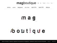 Tablet Screenshot of magboutique.it